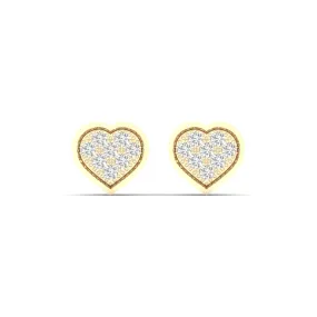 10K 0.05CT Diamond Earring