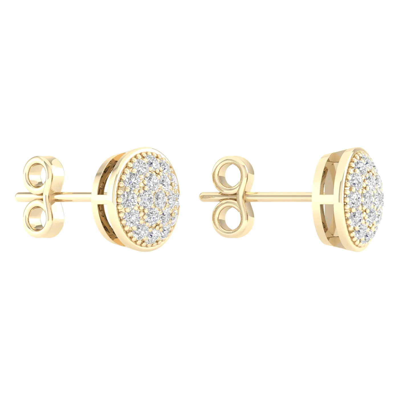 10K 0.10CT Diamond Earring