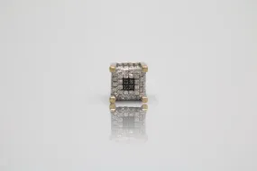 10K Yellow Gold Stud Diamond Single Earring (1.8 Grams)
