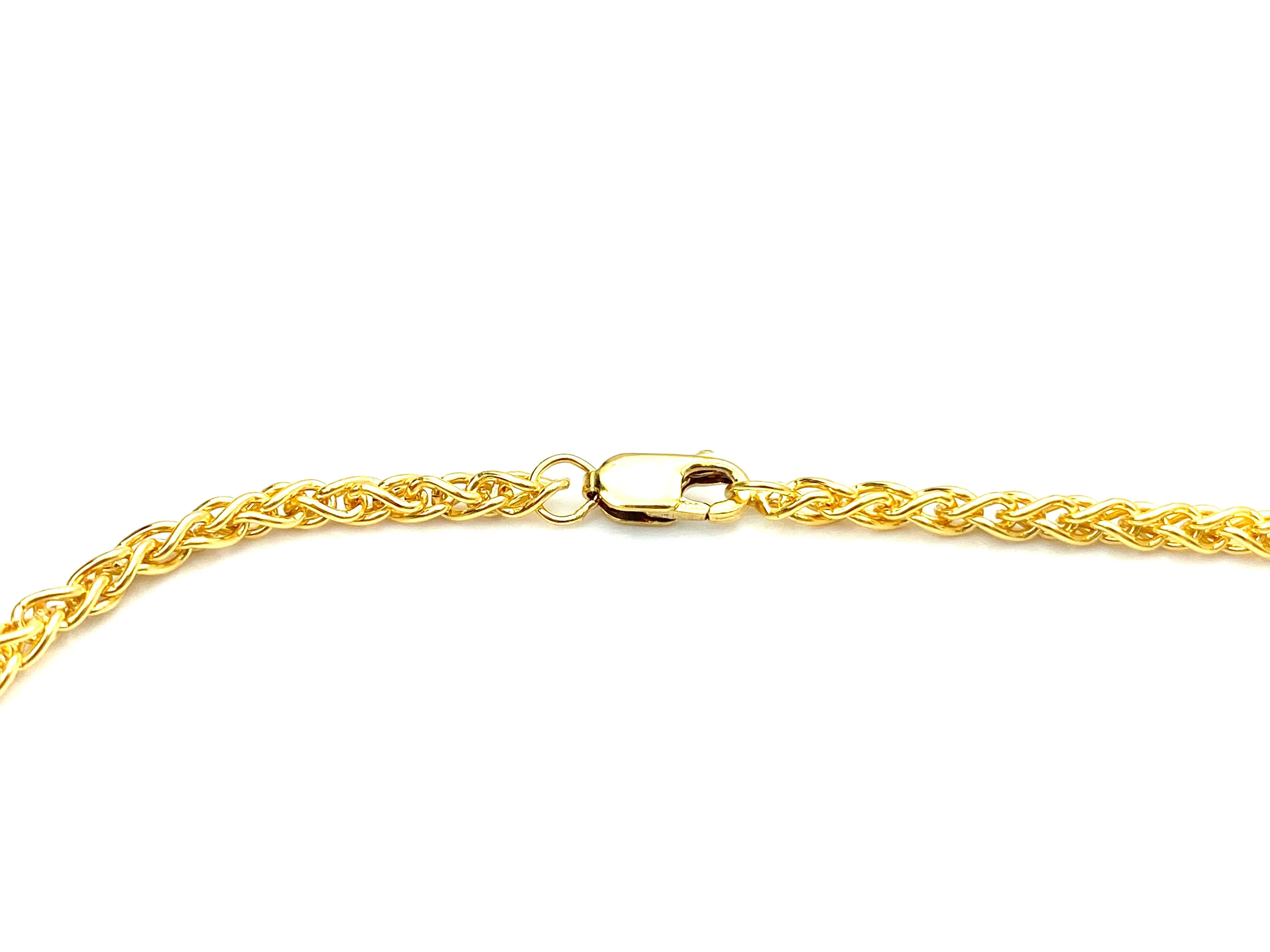 18” 20” 22” 24” 14K Gold Filled Wheat Chain , Sku#SM473