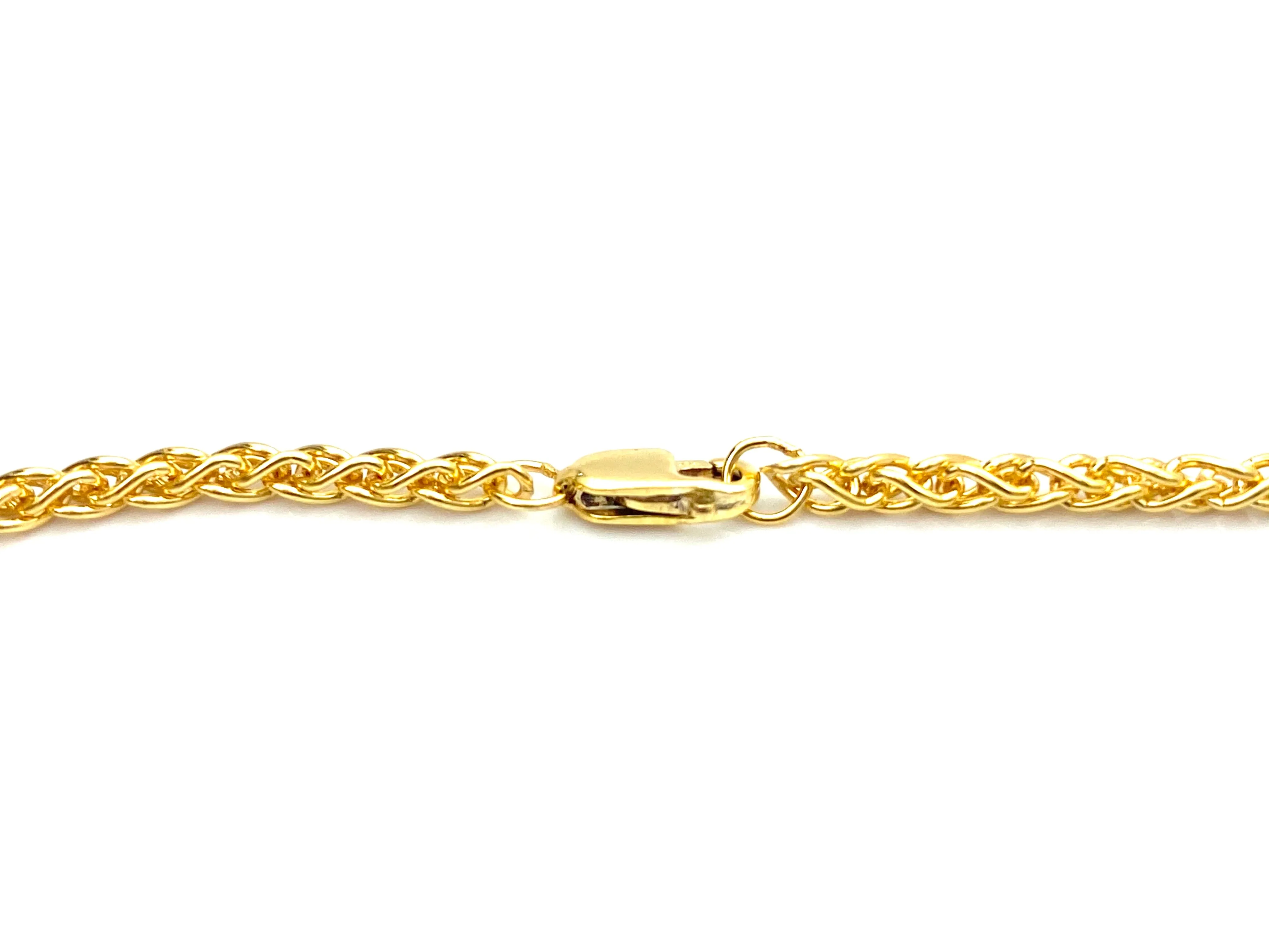 18” 20” 22” 24” 14K Gold Filled Wheat Chain , Sku#SM473