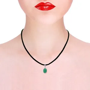 6.51 Carat 14K Solid White Gold Lightness Achieved Emerald Diamond Necklace