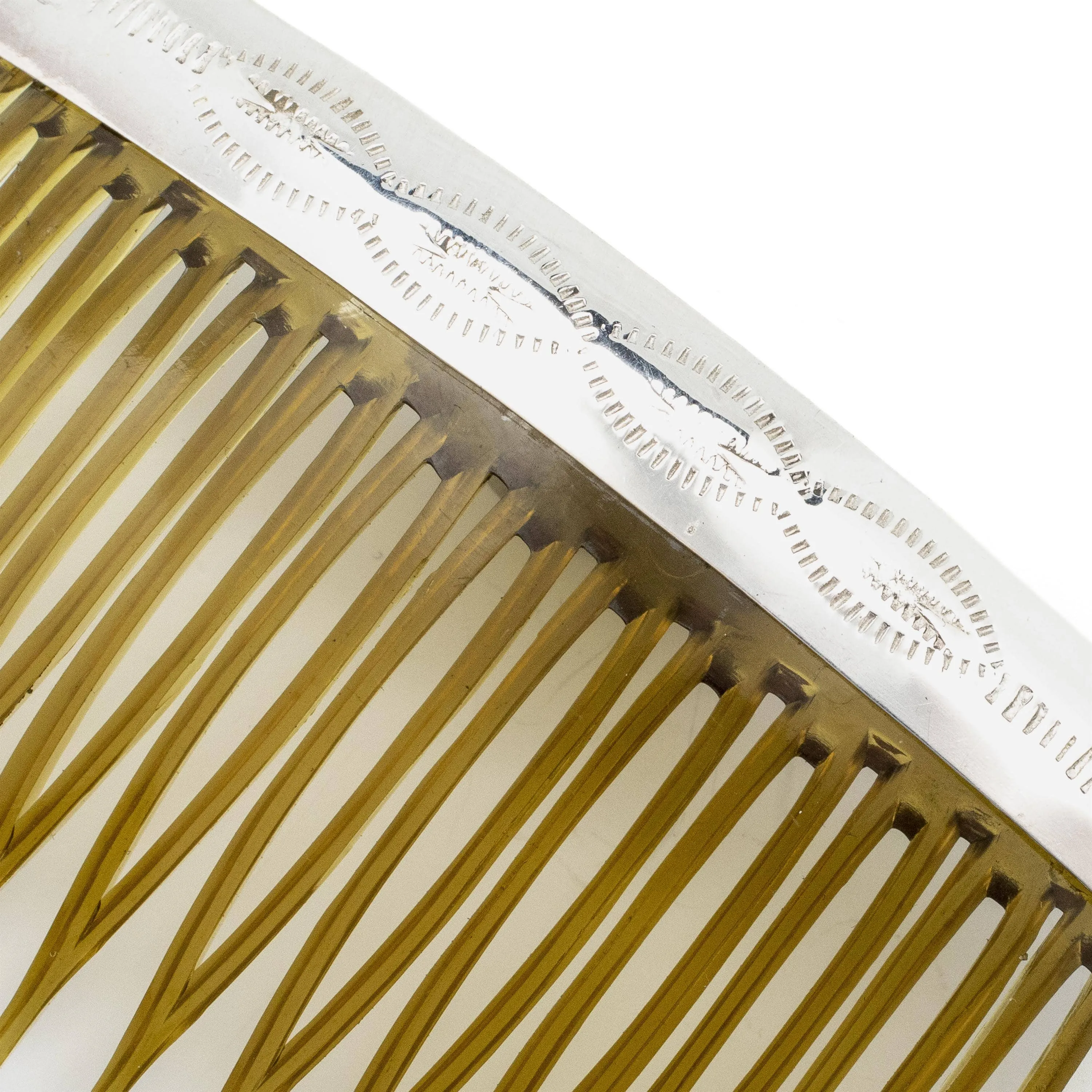 925 Sterling Silver USA Native American Made Hair Comb