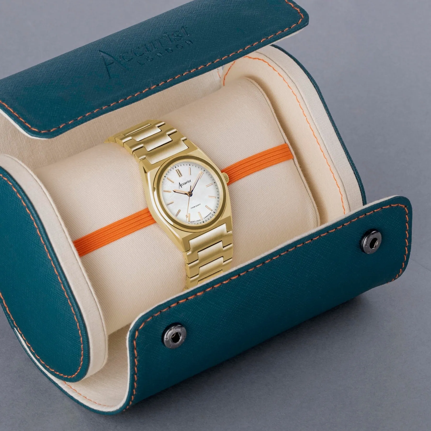 Accurist Gold Stainless Steel Ladies Bracelet Watch