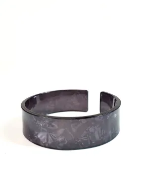 Acetate Bangle in Black