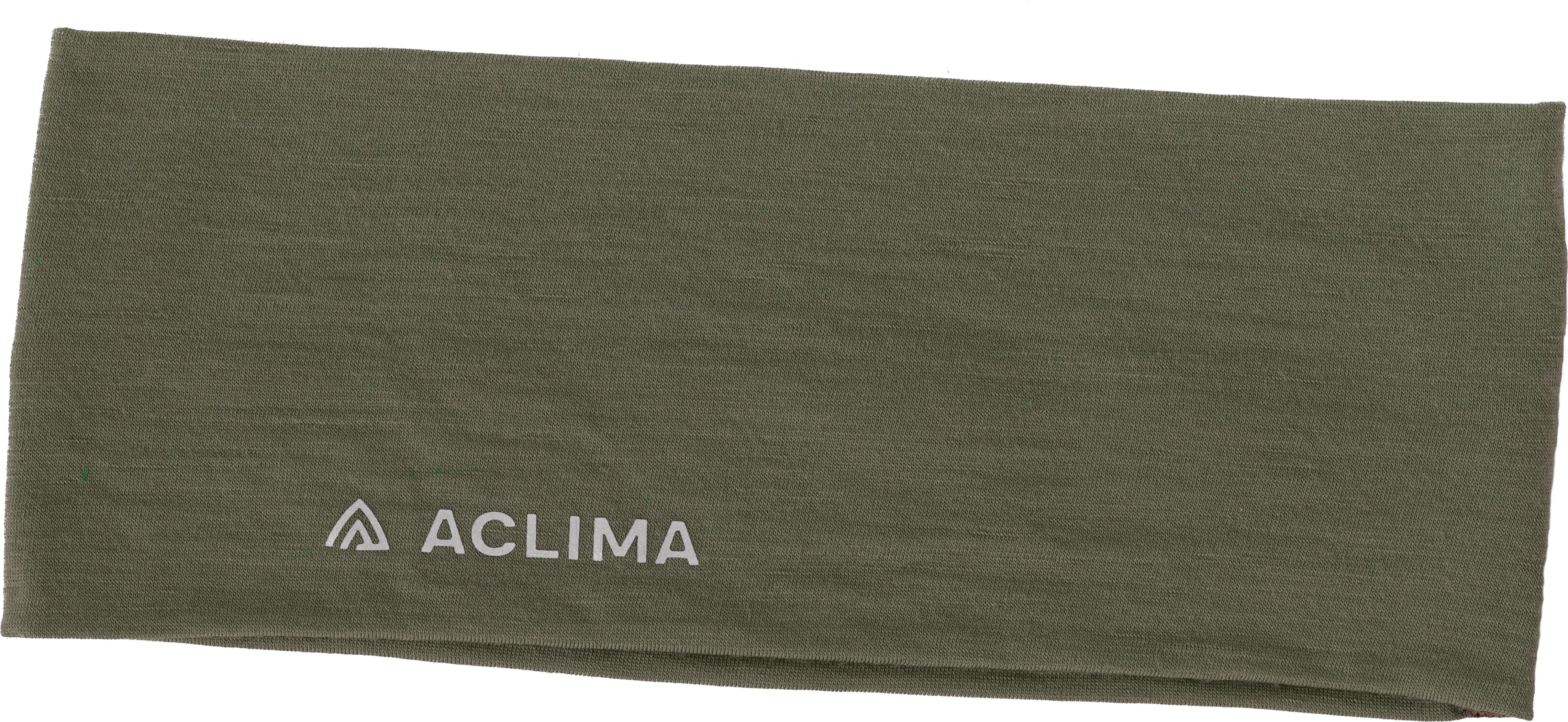Aclima LightWool Headband Ranger Green | Buy Aclima LightWool Headband Ranger Green here | Outnorth
