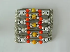 African Butterfly - 9 Tong Wire Hair Clip 56