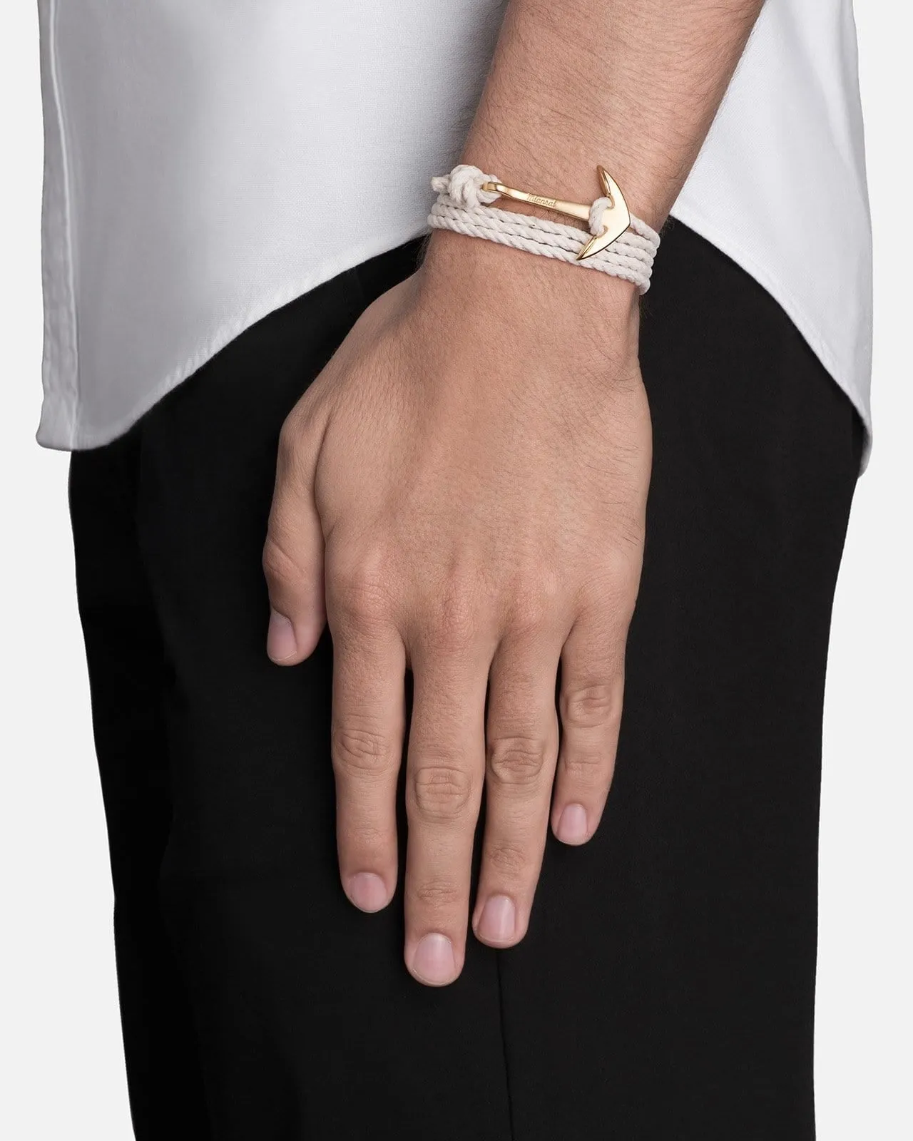 Anchor Rope, Matte Gold