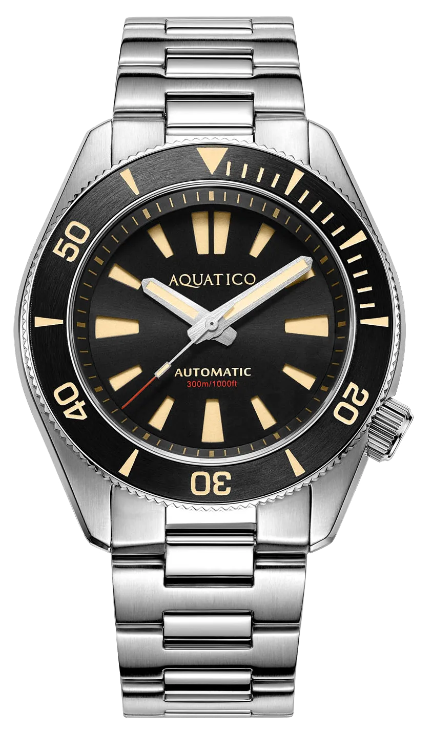 Aquatico Poseidon Black Ceramic Bezel