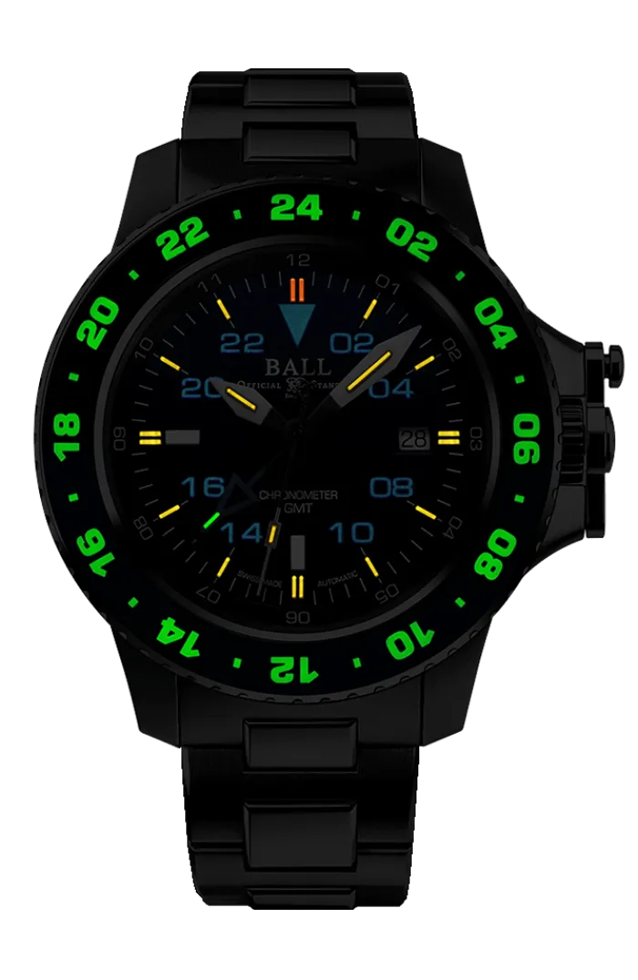 Ball Engineer Hydrocarbon AeroGMT II (42mm) - DG2018C-S10C-BK