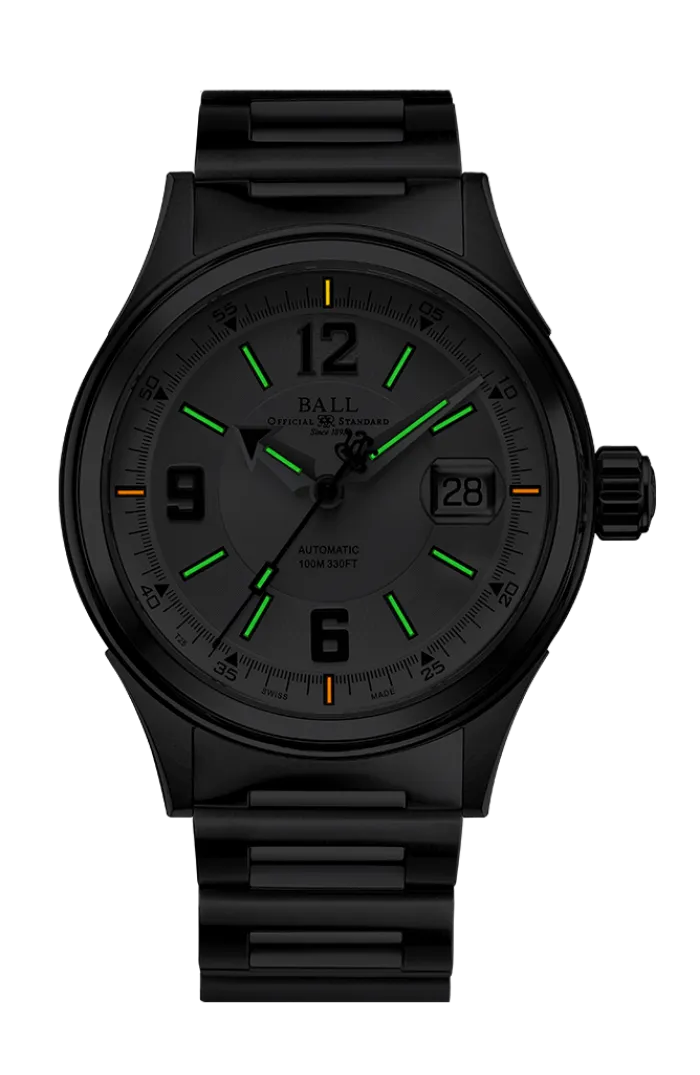 Ball - Fireman Racer - NM2088C-S2J-WHBK Watch
