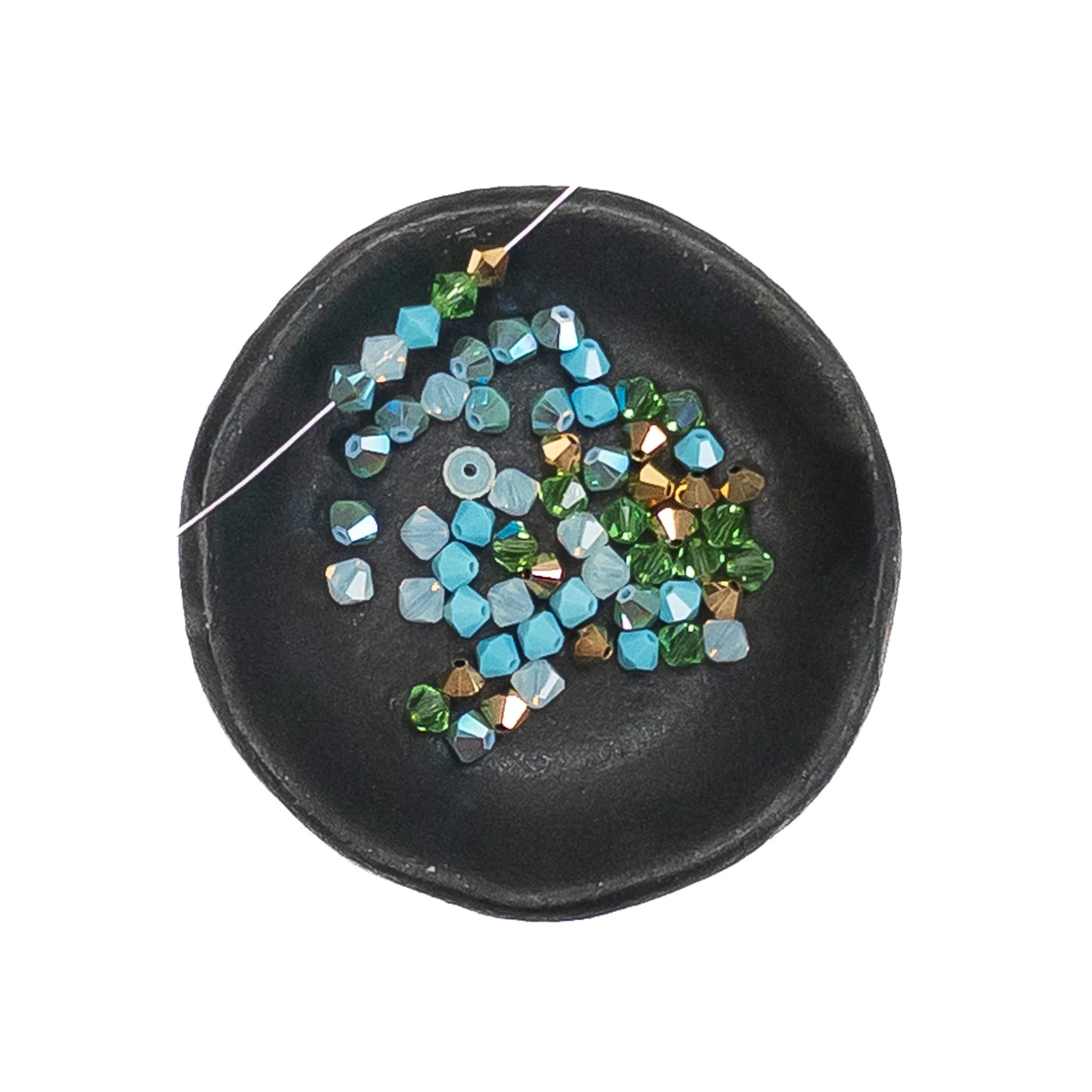 Beach Summer: Crystal 4mm Bicone Palette - 60 pcs. (MIX058)