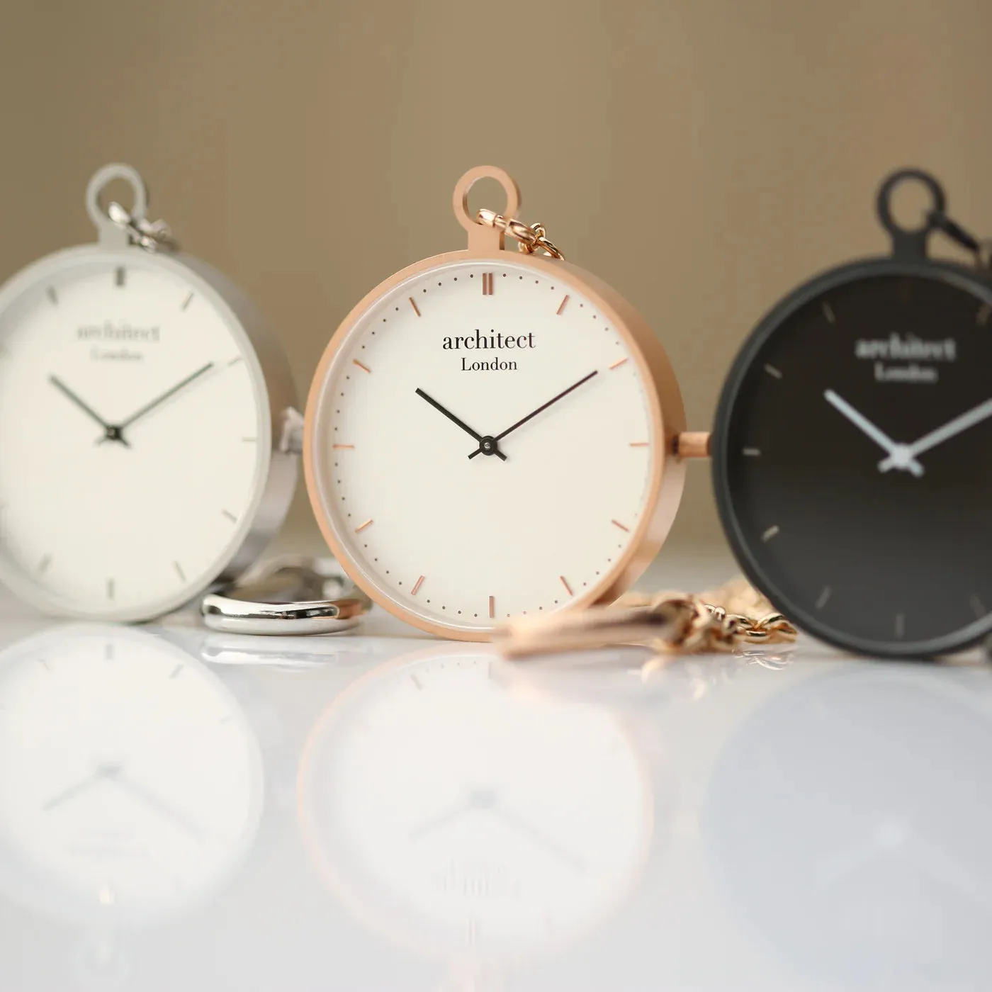 Bespoke Architect Modern Pocket Watch