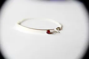 Birthstone Bar Bracelet, Bar Bracelet, Birthstone Jewelry, Birthstone Nameplate Bracelet, Nameplate Bracelet, Silver Bar Bracelet, Gift
