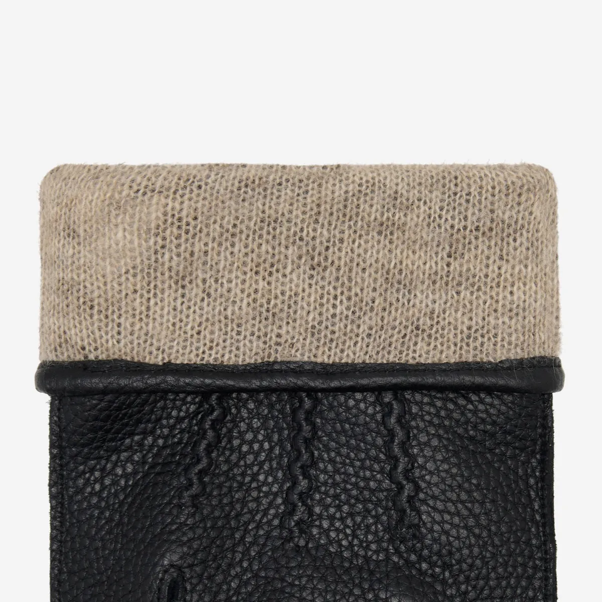 Charles – luxurious American deerskin leather gloves with warm cashmere lining