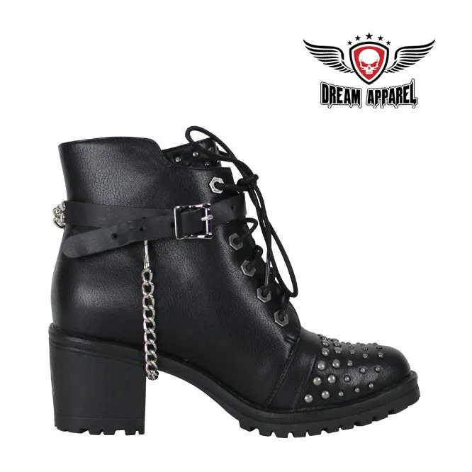 Chrome Skull Boot Chain