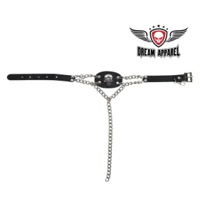 Chrome Skull Boot Chain