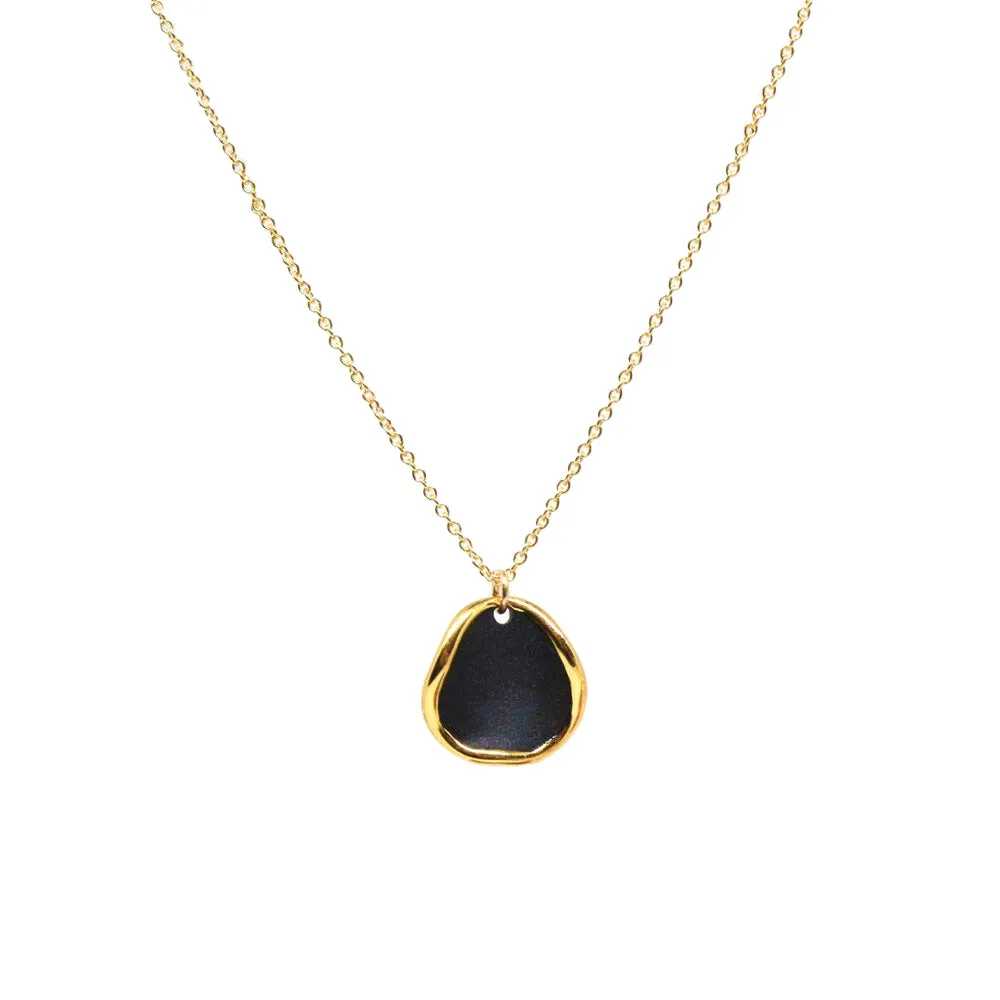 Coral Reef Necklace: Black