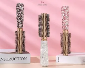 Diamond Makeup Massager Comb Hair Brush Air Cushion Comb Vent Brush