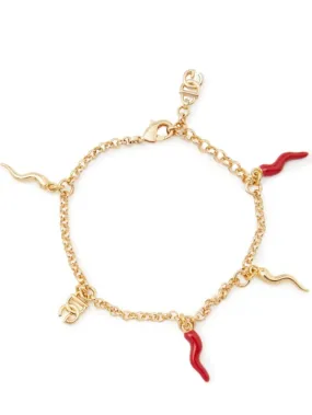 Dolce&amp;Gabbana   DG charm bracelet 