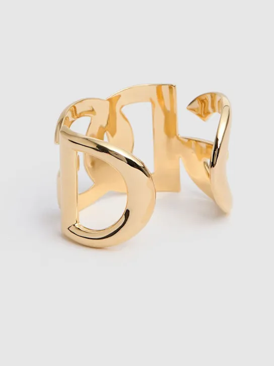 Dolce&amp;Gabbana   DG logo cuff bracelet 