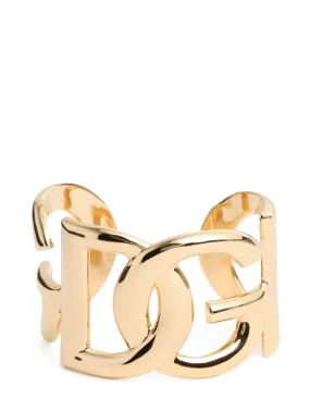 Dolce&amp;Gabbana   DG logo cuff bracelet 
