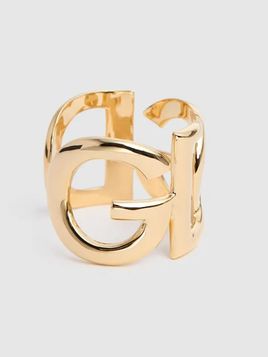 Dolce&amp;Gabbana   DG logo cuff bracelet 