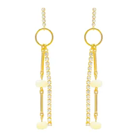 Elegant Jade Earrings