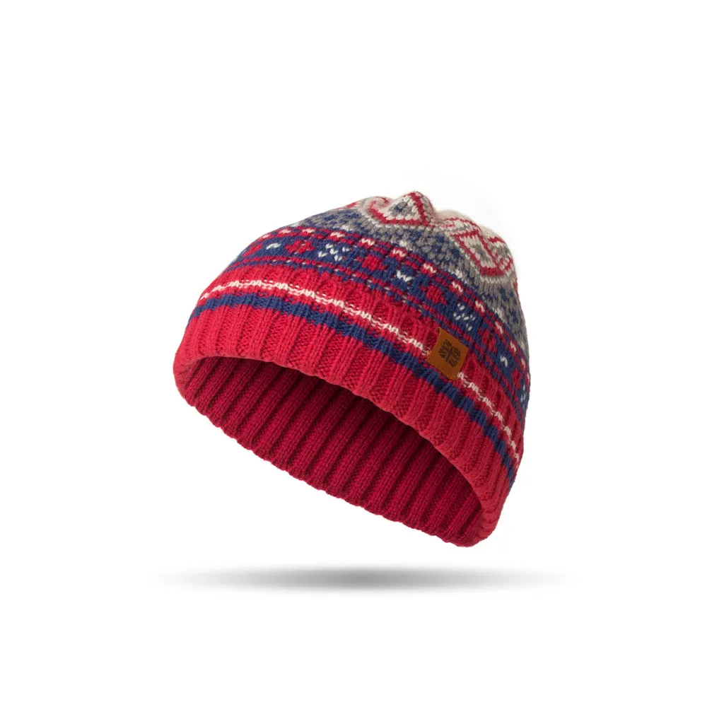 Fair Isle Beanie Hat - Kids