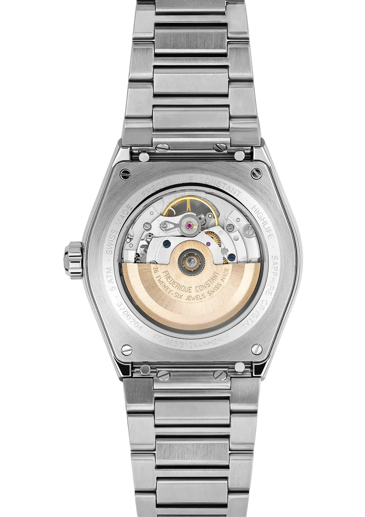 Frederique Constant Watch Highlife Automatic COSC Certified Blue FC-303N4NH6B