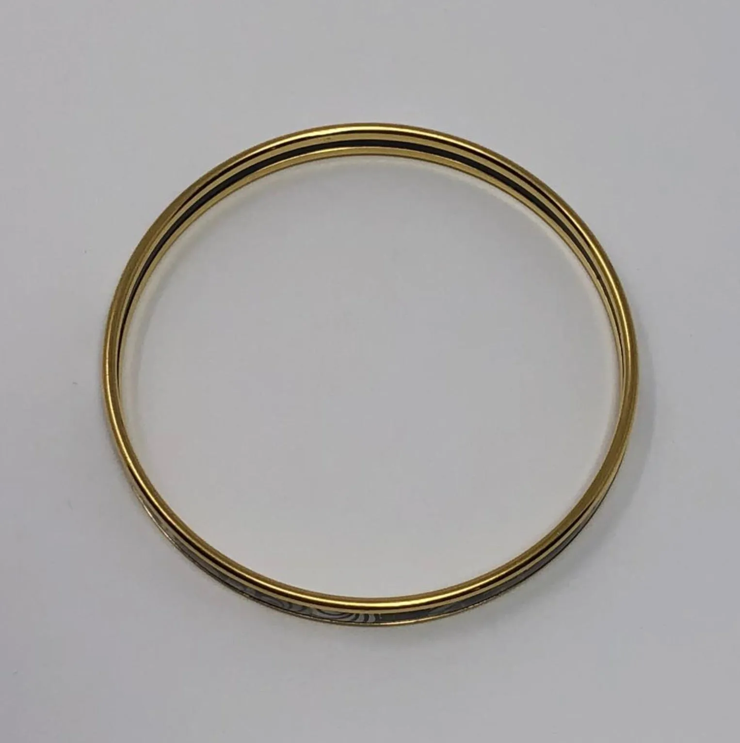 Frey Wille 14k Gold Bordered Bangle Ulta Magic Sphinx Bangle