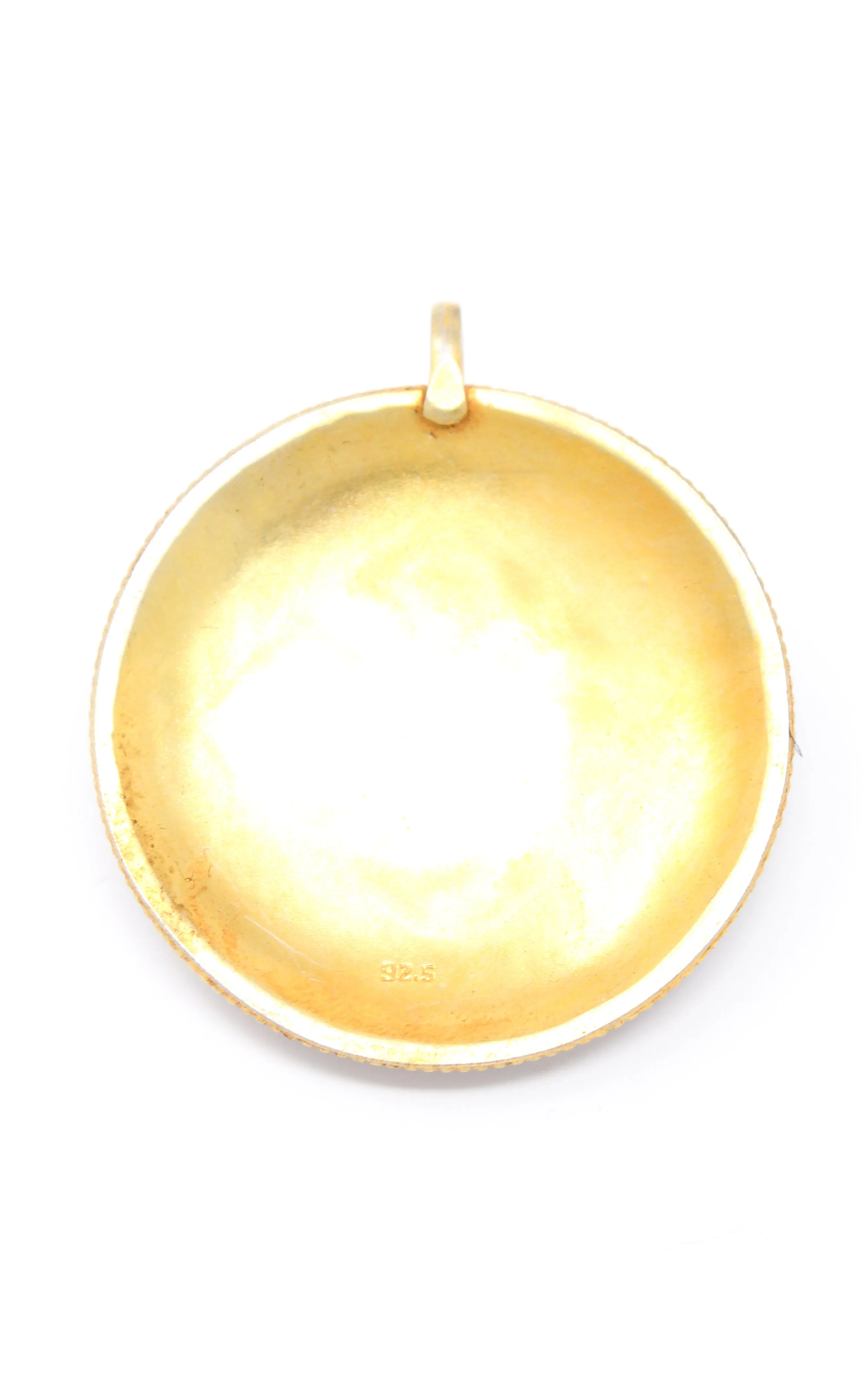 Gold Double Dorjee Pendant