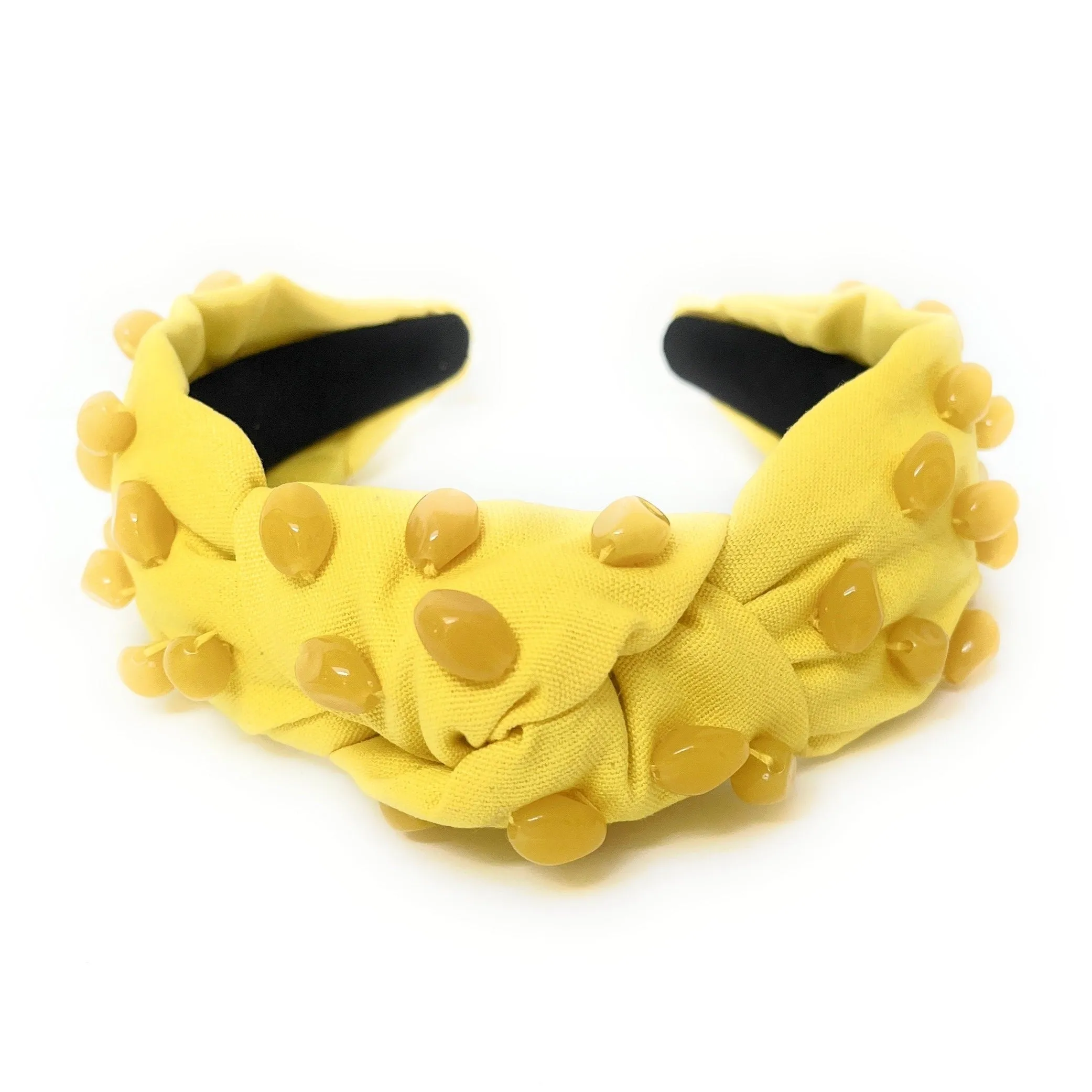 Hand Embellished Stones Knotted Headband (more colors)