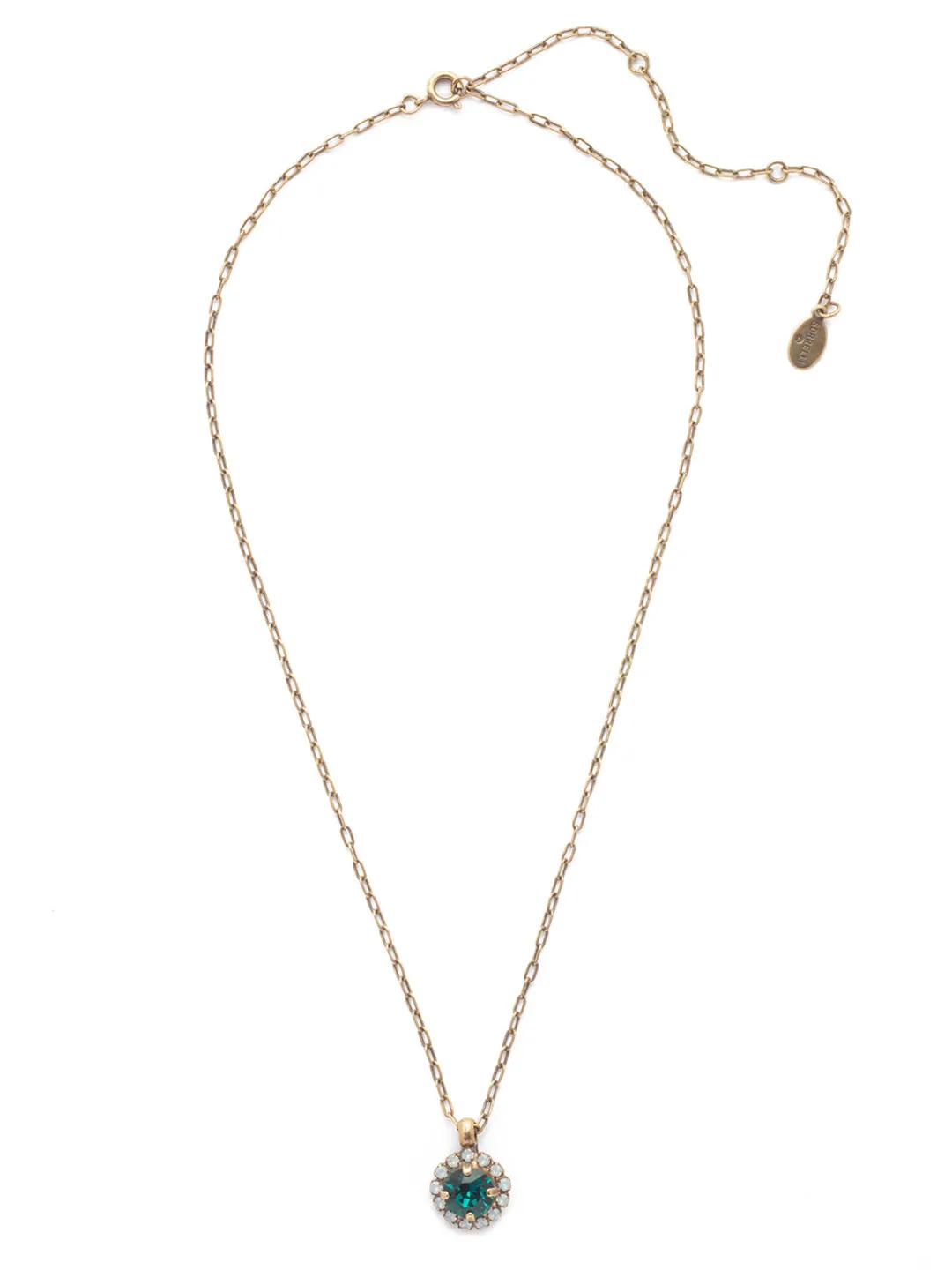 Haute Halo Pendant Necklace - NEX10AGEML