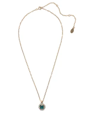 Haute Halo Pendant Necklace - NEX10AGEML