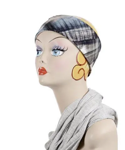 Headband - Pretty Plaid (Blue - Only Narrow Left!)