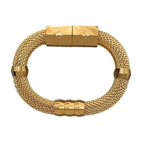 Holst & Lee Mesh Classic Gold Everything Bracelet