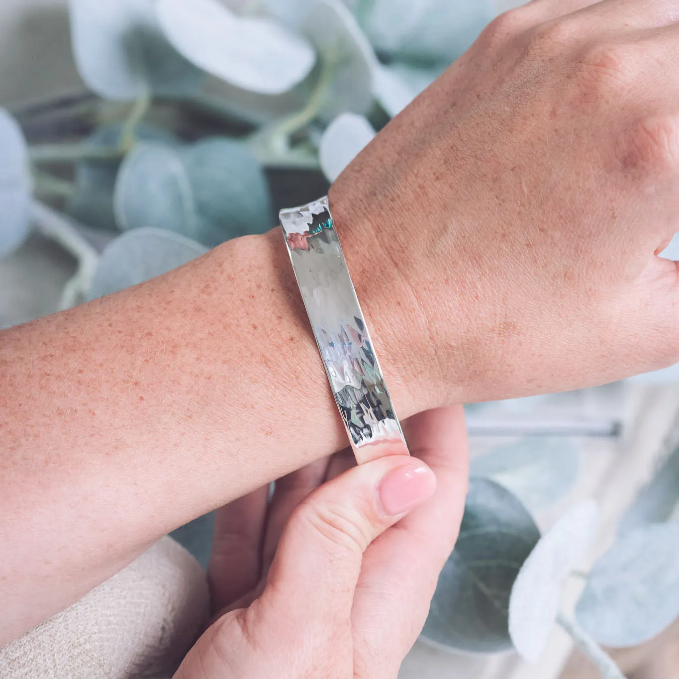 Jane Silver Bangle