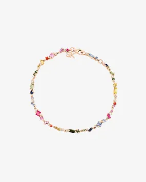 La Fantaisie Star Dust Rainbow Sapphire Bracelet