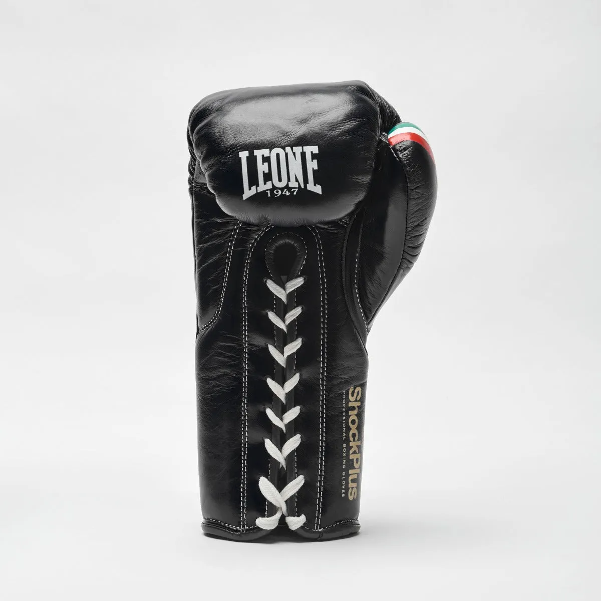 Leone Shock Plus Boxing Gloves Black