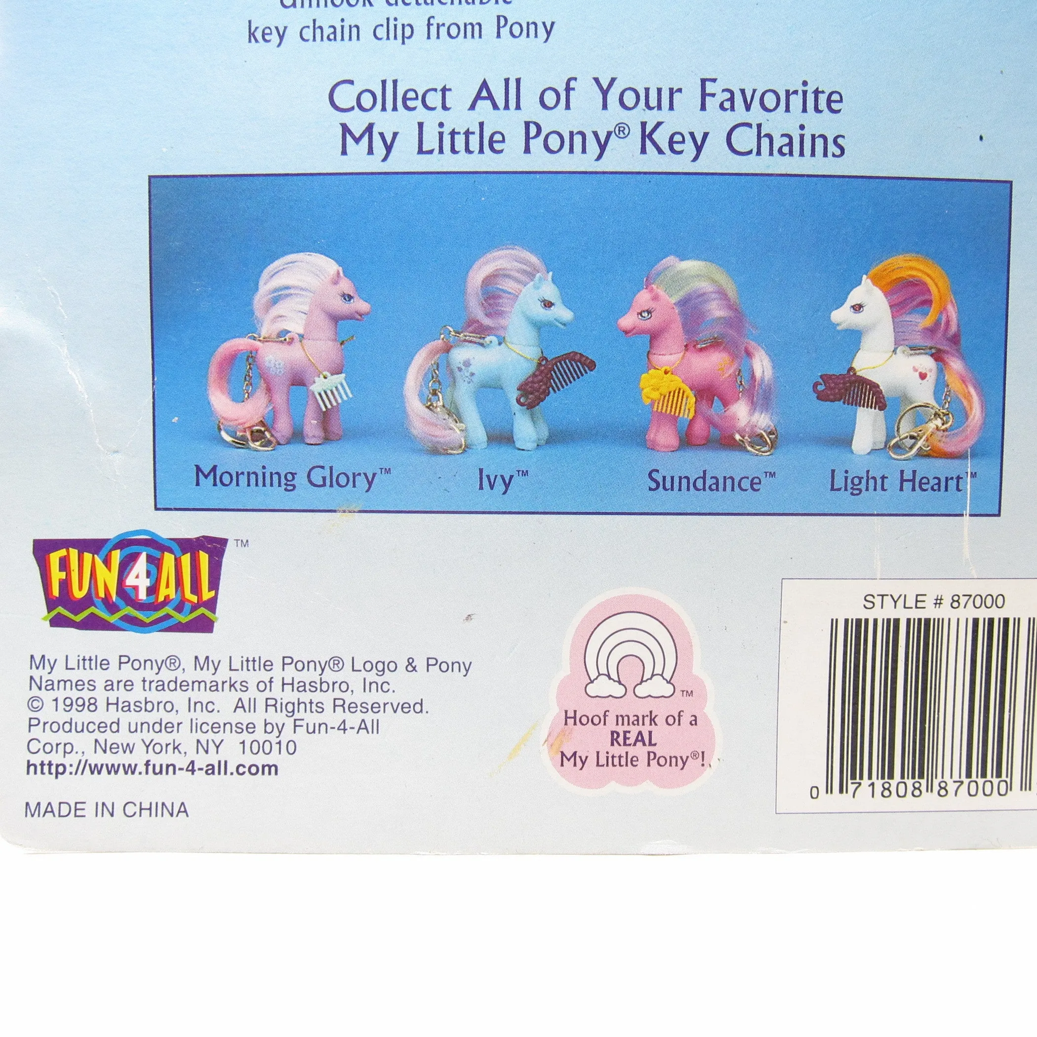 Light Heart G2 My Little Pony Keychain MOC