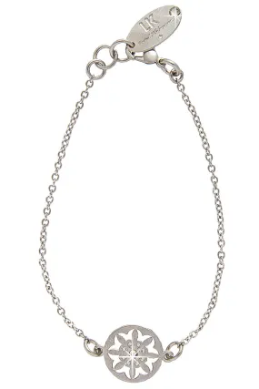LK DESIGNS SILVER SUN Lucky Bracelet