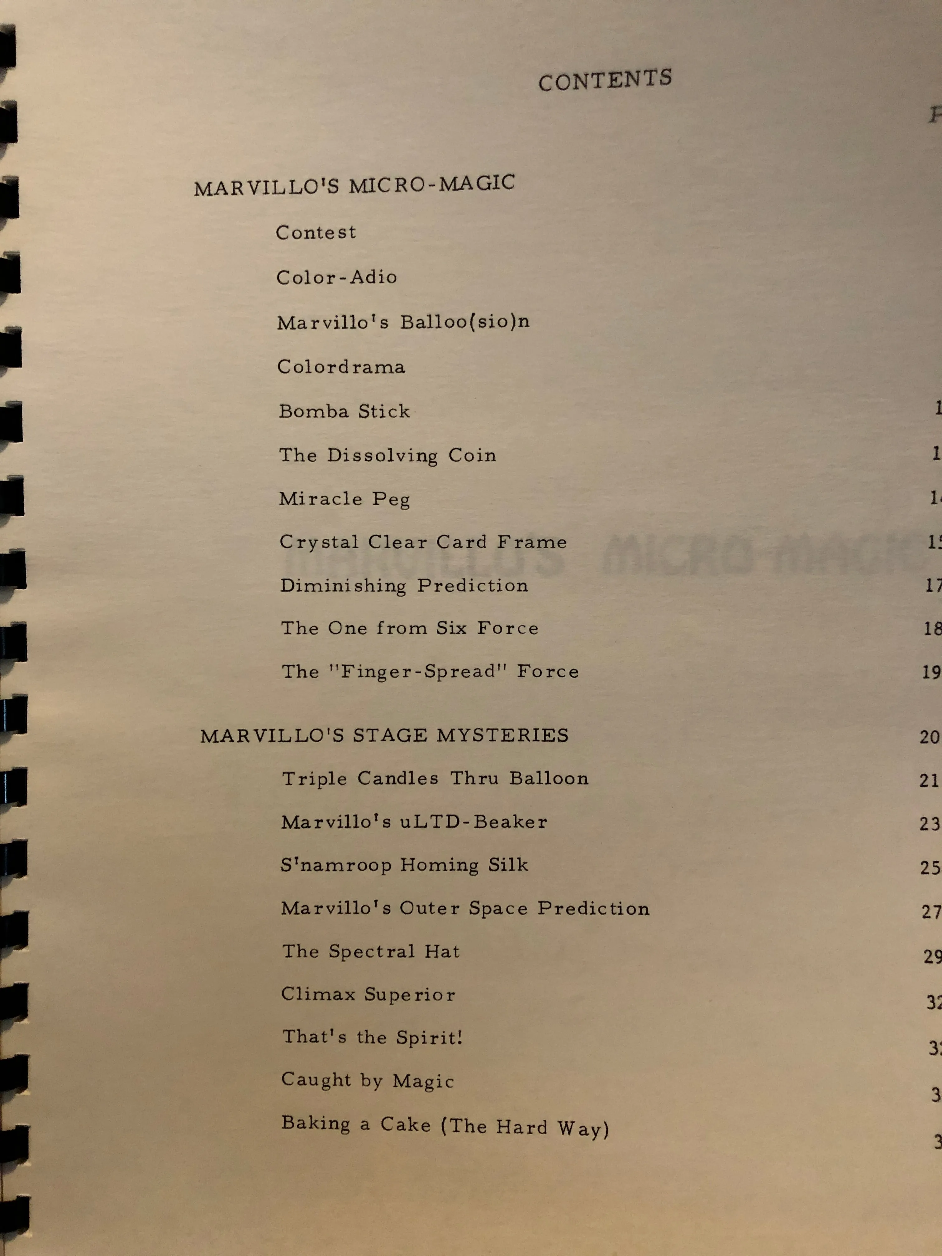 Marvelous Mysteries of Marvillo - Arnold Liebertz