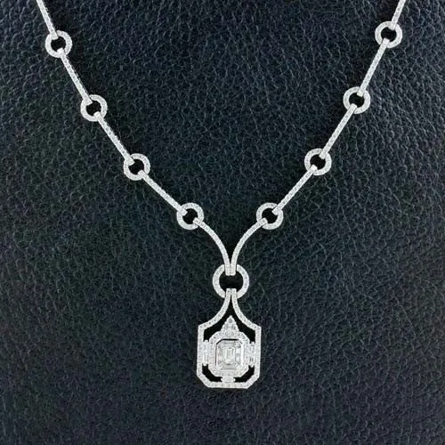 Multi-Diamond Necklace