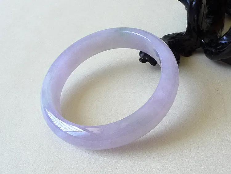 Natural Jade Bangle Jadeite Bangle Internal Diameter 55mm BER203