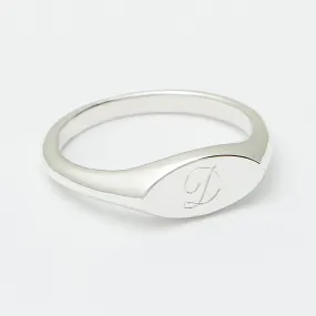 Norman Signet Ring in Sterling Silver