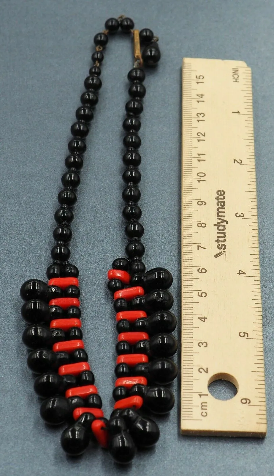 Onyx & Coral Necklace