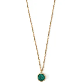 Orelia Emerald Necklace