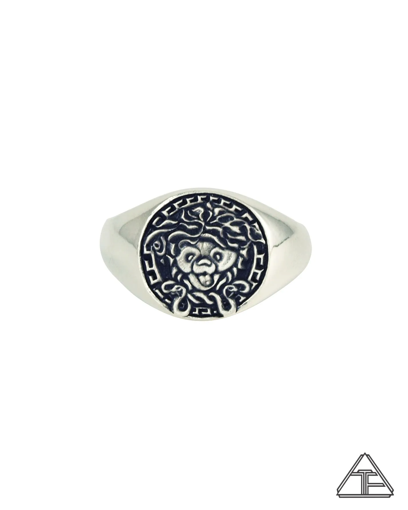 Owsley Bearsace: Grateful Dead Sterling Silver Ring