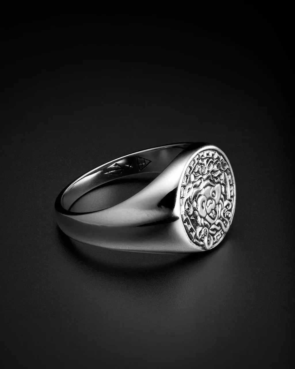 Owsley Bearsace: Grateful Dead Sterling Silver Ring